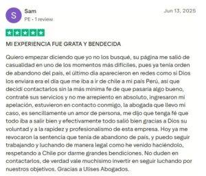 Asesoría Migratoria Online Testimonio