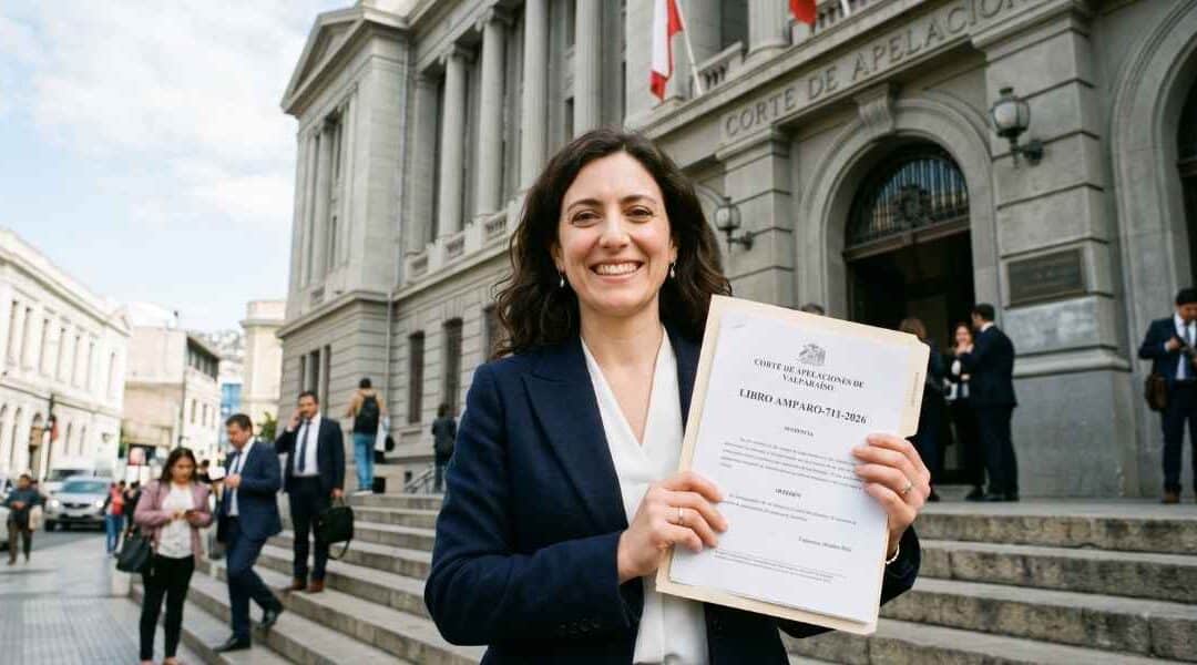 Rechazo residencia temporal chile: Amparo ganado Rol 711-2026