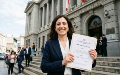 Rechazo residencia temporal chile: Amparo ganado Rol 711-2026